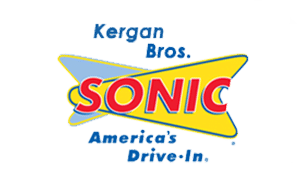 kergan bros. sonic america's drive-in logo