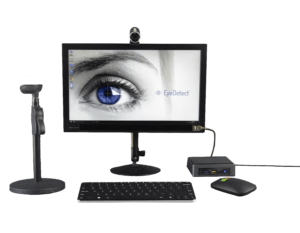 eye detect lie detection test taken by potential law enforcement recruit